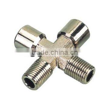 high quality new arrival brass cross fitting