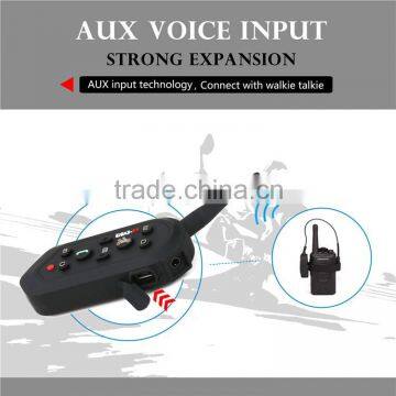 2016 EJEAS E6 Wholesale Mini Helmets Motorcycle Bluetooth Intercom for 6 Rider Connect 2 Riders Full Duplex Talking photo-2