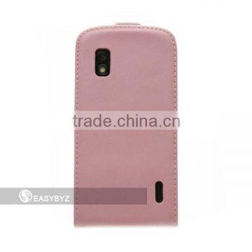 for lg google e960 nexus 4 flip pouch leather case