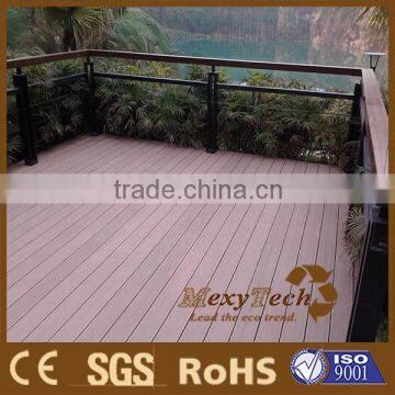 wood plastic composite water-proof eco wood decking floor planking