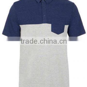 Printed polo shirts, clothes, panel pocket polo t-shirt,