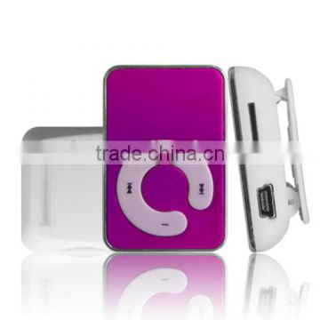 Hot Sell Christmas Gift MP3 Music Player With Earphone&Mini USB