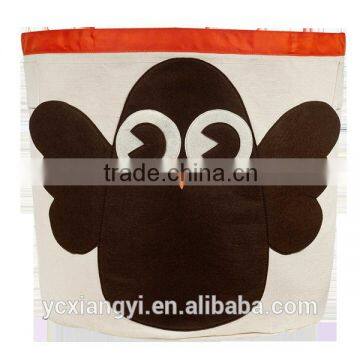 Sturdy Canvas Cool Bear Storage Box, Sturdy Sundries Organizer Box, Storage Bag photo-5