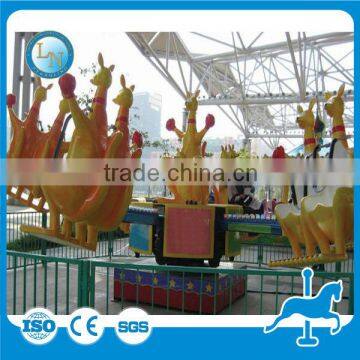 Zhengzhou Lino supplier outdoor amusement kids jump kangaroo rides for sale