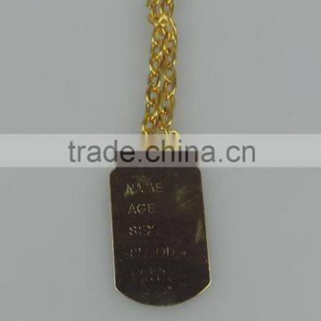 New Necklace Nameplate Metal Necklace photo-4