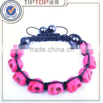 Minimum price sales lady jewelry all kinds of color fashion skeleton Bracelet