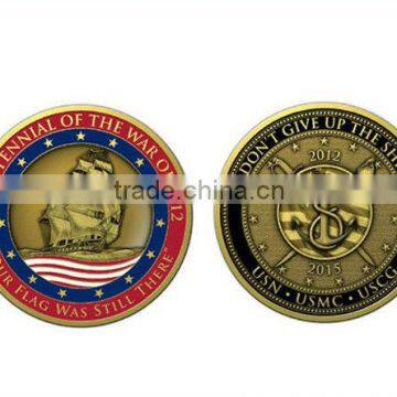 war memorial challenge metal coin