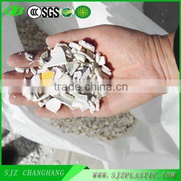 First Grade White and Grey Rigid Pipe Scrap and Powder for Pipes