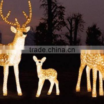 2015 fashion Christmas ABC Crystal led motif light street light