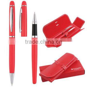 Hot sale advertising top quality latest promotion pens logo printed metal ball pen for promotion