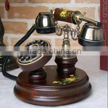 Retro Vintage Telephone Cheap Antique Wooden Telephone photo-2