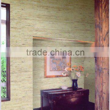 Korea Grass cloth wallpaper (vinyl, fabric, string, paper weaving) eco friendly