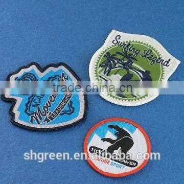 Handmade Damask Woven Badge for Schoolboy