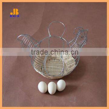 metail wire chicken storage egg basket