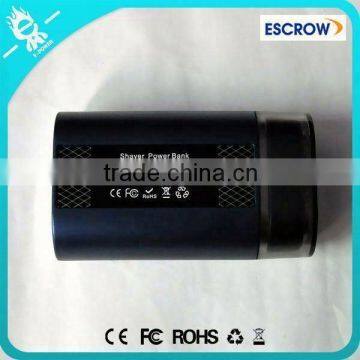 Long time stand by new battery shaver portable power bank 4000ma for tablet