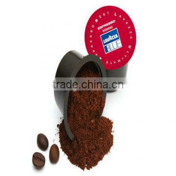 wholesale empty lavazza blue capsule and pp lid with good quality