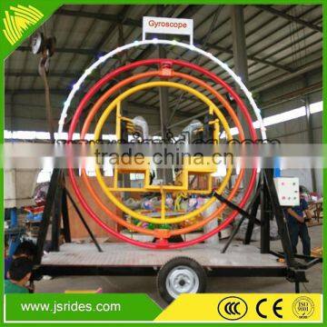 Cheap amusement rides for events mobile human gyroscope for sale