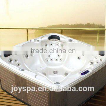 Chinese Free Standing Baths Whirlpool Fiberglass Pool Outdoor Spa Hot Tub JY8018