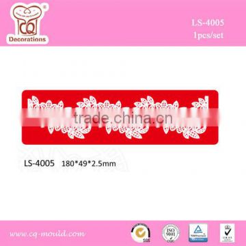 CQ Fondant cake border express cake lace mold express lace mould