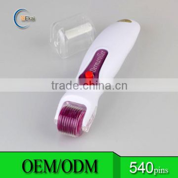 Skin tighten derma roller microneedle led photon dermaroller