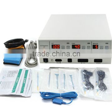 high frequency Electrosurgical Unit LEEP bipolar/Monopole for ENT cosmetology gynecologic five sense organ neurosurgery