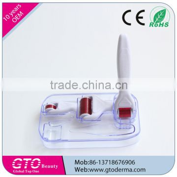 Micro Needle Derma Roller Derma Rolling System Professional Derma Roller Type CE Certificate 4IN1 Derma Roller 1.5mm