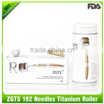 ZGTS 192needles microneedle roller therapy hot derma roller