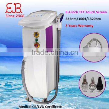 Clinic use tattoo removal yag laser