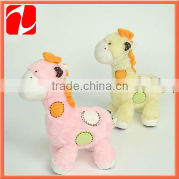 Made in China plush christmas giraffe in shenzhen OEM