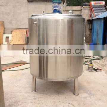 Steam heatingpasteurization tank for Fresh milk