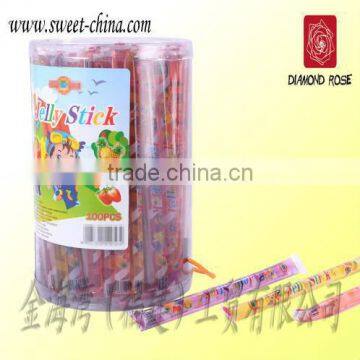 Nice taste fruit jelly sticks