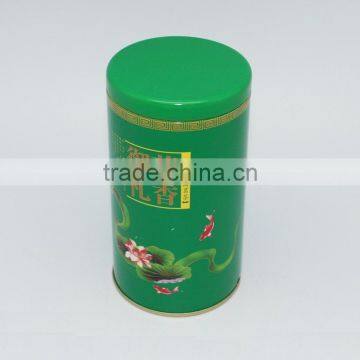 High End Round Tea Coffee Sugar Tin Can Tin Box