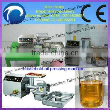 china hot selling home use oil press machine/household oil press machine