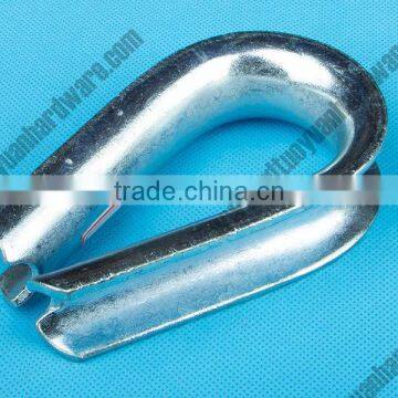 US Type Electric Galvanized Wire Rope Thimble G-411