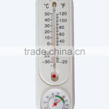 Direct-reading Wall Hygrothermographs Temperature & Humidity Indicator Plastic Dry-wet Thermometer photo-2