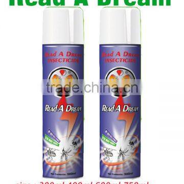 Read A Dream RAD China Factory Insecticide Pesticide Aerosol