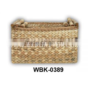 Best maufacturer of water hyacinth storage baskets(july@etopvietnam)