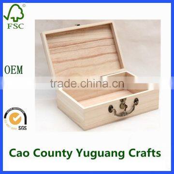 Decorative Boxes Lock Wooden Secret Kids Girls Lock Box photo-3