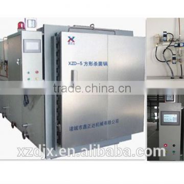 Square sterilizer for plastic bottle