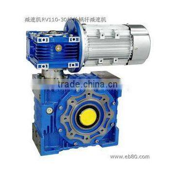 Helical bevel combined helical worm gear reducer