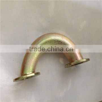 Galvanized hydraulic metal tube assembly