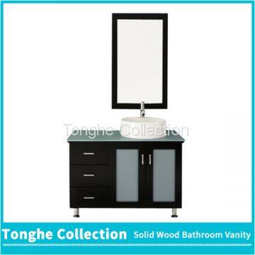 Double Bathroom Vanity Freestanding Bath Cabinetry China photo-3