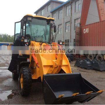 Chinese 1000kg mini transportor machine mini wheel loader for industrial