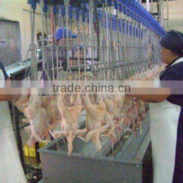 Poultry slaughtering equipment