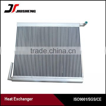 China Aluminum Air Cooled Oil Cooler SK120-6 For Excavator Parts With Good Assurance