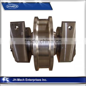 Fine finshed crane wheel in good quality low price