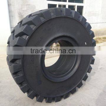 China Factory Solid Tires for Pneumatic Tires Rims Solid Heavy Otr Tire 23.5-25 for Heavy OTR Truck photo-6