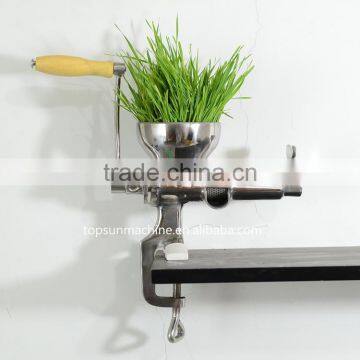 fruit extractor stainless steel wheat grass juicer