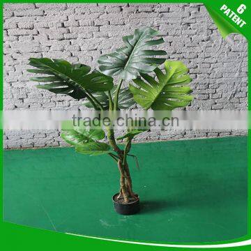 Good Decoration for Indoor/outside Artificial Plant Bonsai Monstera photo-2