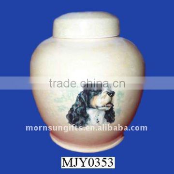 ceramic pet urn